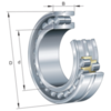 Cylindrical roller bearing caged Double row NN3026-AS-M-SP-C2